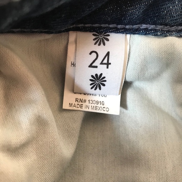 Show Me Your MuMu Houston Denim Short Palm Trees - Picture 7 of 11